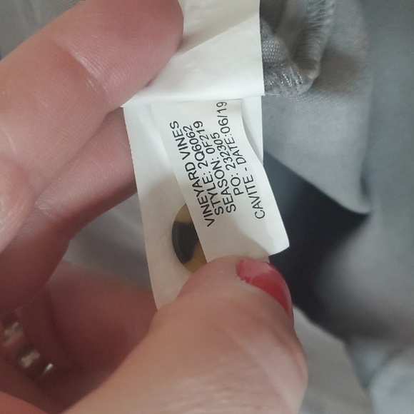 Vineyard Vines Utility Cotton Viscose Spandex Mini Dress Size 2 Chest Pockets - Picture 6 of 12